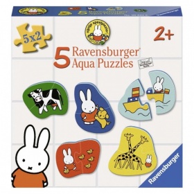 Vergroot Ravensburger Badpuzzel Nijntje Foam (5x2) Ravensburger Badpuzzel Nijntje Foam (5x2)