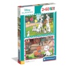 Bekijken Clementoni Puzzel Disney Classic 2x60 Stukjes