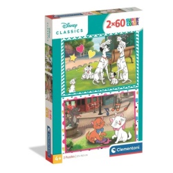 Clementoni Puzzel Disney Classic 2x60 Stukjes