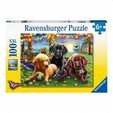 Ravensburger Puzzel Honden Picknick (100XXL)