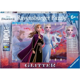 Vergroot Ravensburger Puzzel Frozen 2 Glitter XXL (100) Ravensburger Puzzel Frozen 2 Glitter XXL (100)