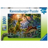 Ravensburger Puzzel Oase van Dinosauriërs (100XXL)