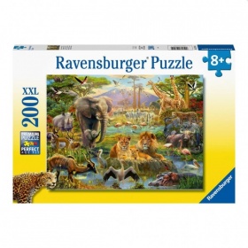 Ravensburger Puzzel Dieren in de Savanne (200XXL)