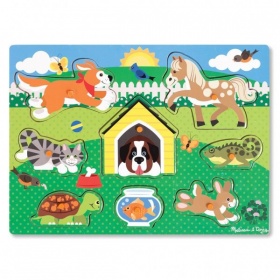 Puzzel Hout Dieren