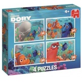 Finding Dory Puzzel 4in1 (12+20+30+36)