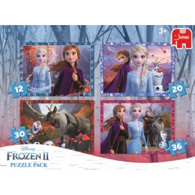 Vergroot Jumbo Puzzel 4 in 1 Disney Frozen 2 (12, 20, 30, 36) Jumbo Puzzel 4 in 1 Disney Frozen 2 (12, 20, 30, 36)