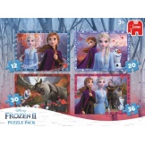 Jumbo Puzzel 4 in 1 Disney Frozen 2 (12, 20, 30, 36)