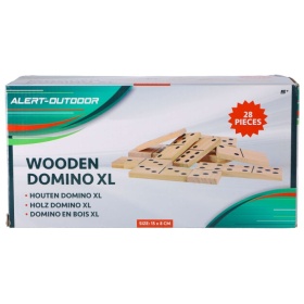 Vergroot Alert Outdoor Spel Domino Xl Hout 7,5 X 15 Cm 7,5X15Cm Alert Outdoor Spel Domino Xl Hout 7,5 X 15 Cm 7,5X15Cm