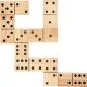 Alert Outdoor Spel Domino Xl Hout 7,5 X 15 Cm 7,5X15Cm