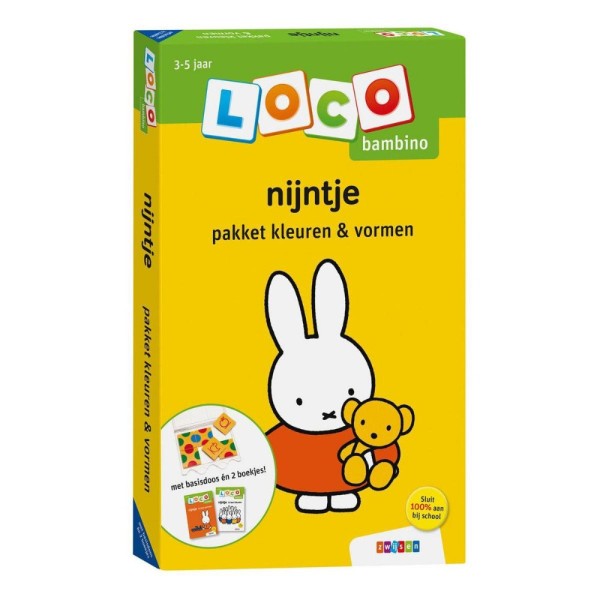 Loco bambino nijntje pakket kleuren & vormen. Paperback