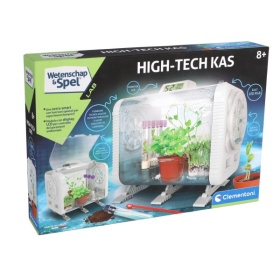 Wetenschap Plantenkas Met Temperatuur Meter