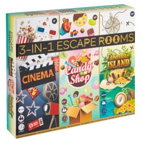Vergroot Escape Room 3-In-1 - Denkspel Escape Room 3-In-1 - Denkspel