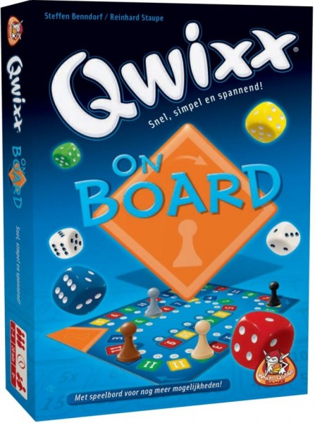 Spel qwixx on board