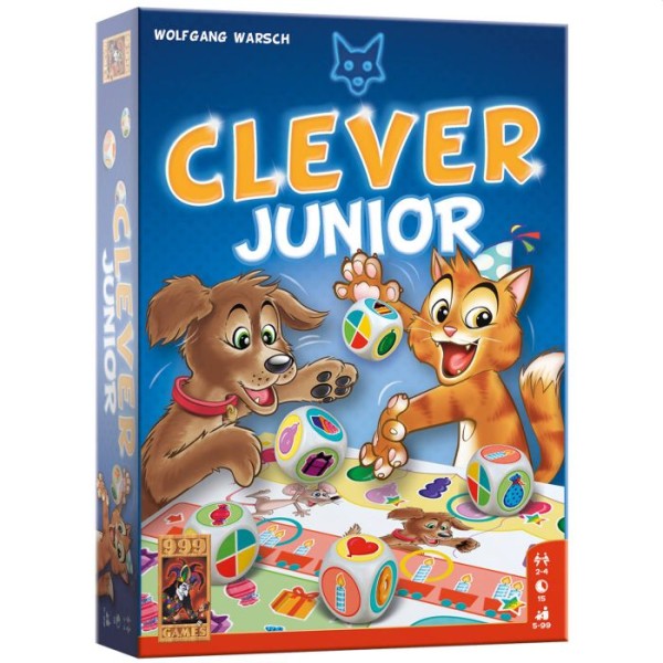 999 Games Clever Junior dobbelspel