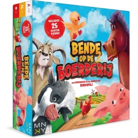 Vergroot Bende Op De Boederij - Bordspel Bende Op De Boederij - Bordspel