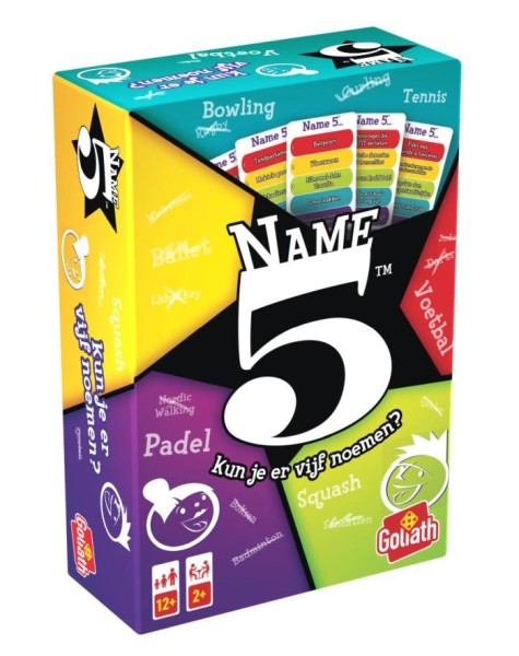 Goliath Spel Name 5 Bordspel