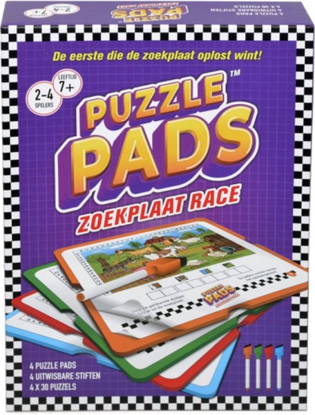 Spel Zoekplaat Race