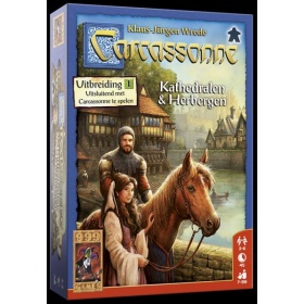 Vergroot Spel Carcasonne Kathedralen & Herbergen Spel Carcasonne Kathedralen & Herbergen