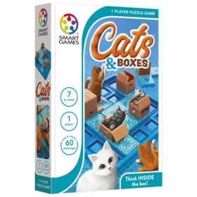 Vergroot Smart Games Cats And Boxes - Denkspel Smart Games Cats And Boxes - Denkspel