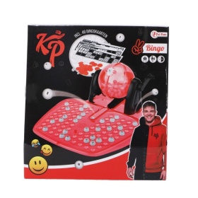 Vergroot Knol Power Bingo -Ball Machine+Playing Cards+Chips Knol Power Bingo -Ball Machine+Playing Cards+Chips