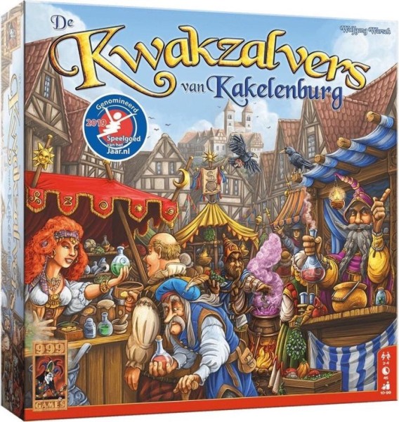 999 games De Kwakzalvers Van Kakelenburg Bordspel