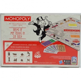 Vergroot Spel Monopoly 80e Verjaardag Spel Monopoly 80e Verjaardag
