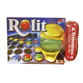 Vergroot Spel Rolit Combipack Triominos to go Spel Rolit Combipack Triominos to go