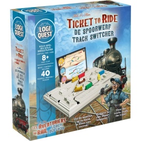 Vergroot Spel logiquest ticket to ride - de spoorwerf Spel logiquest ticket to ride - de spoorwerf