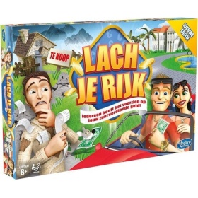 Vergroot Hasbro Lach Je Rijk - Bordspel Hasbro Lach Je Rijk - Bordspel