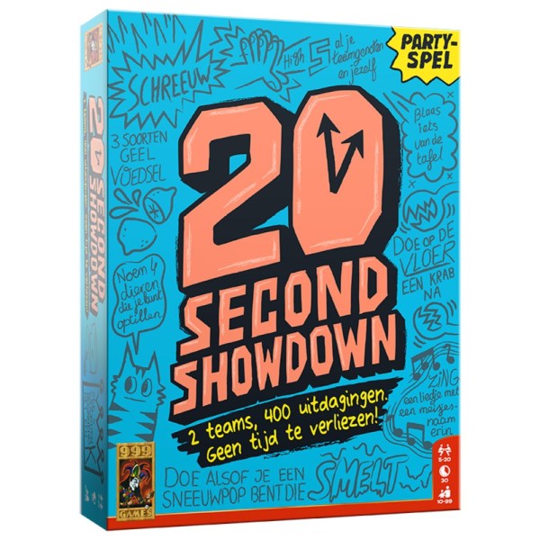 999 Games Party Spel 20 Second Showdown