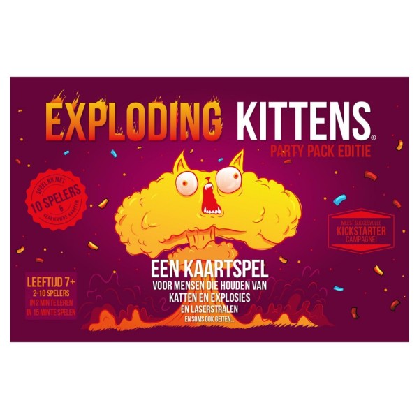 Spel Exploding Kittens Party Pack Nl
