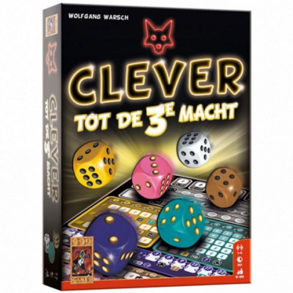 999 Games gezelschapsspel Clever tot de 3e macht