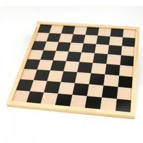 Vergroot Dam-Schaakbord 40x40 cm Dam-Schaakbord 40x40 cm