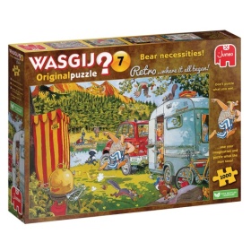 Puzzel Wasgij Retro Original 7 Bear necessities! 1000 stukjes