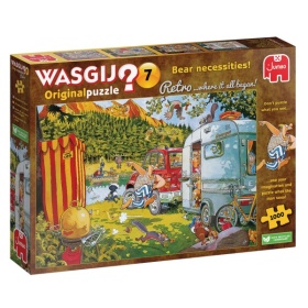 Vergroot Puzzel Wasgij Retro Original 7 Bear necessities! 1000 stukjes Puzzel Wasgij Retro Original 7 Bear necessities! 1000 stukjes