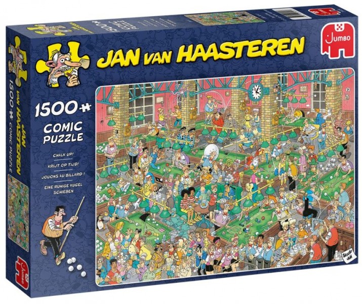 Jan van Haasteren Krijt op tijd! 1500 stukjes