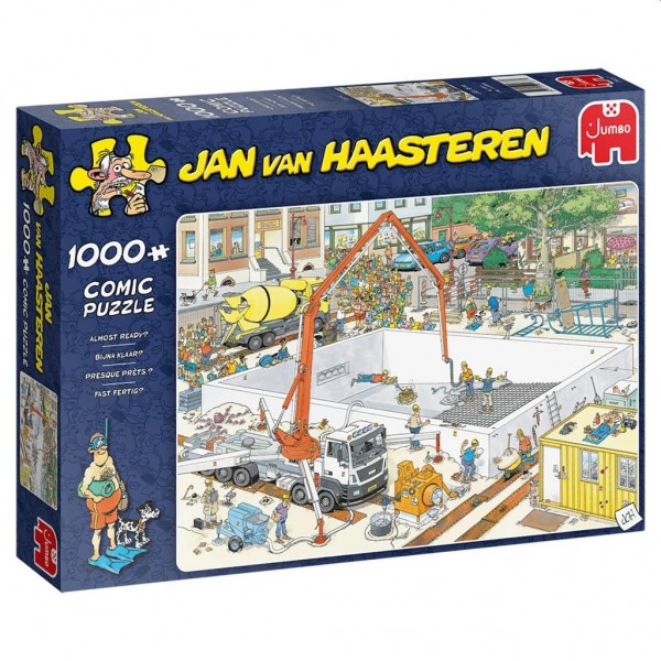 Jumbo Puzzel Jan van Haasteren Bijna Klaar 1000