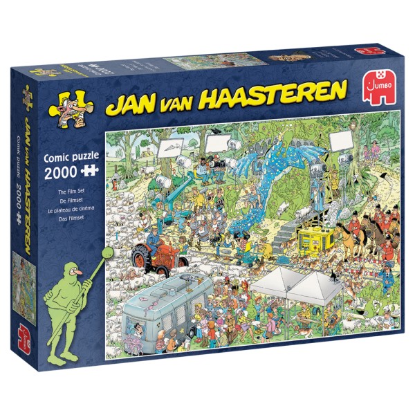 Jumbo puzzel Jan Van Haasteren de filmset 2000