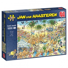 Jumbo puzzel Jan Van Haasteren De oase (1000)