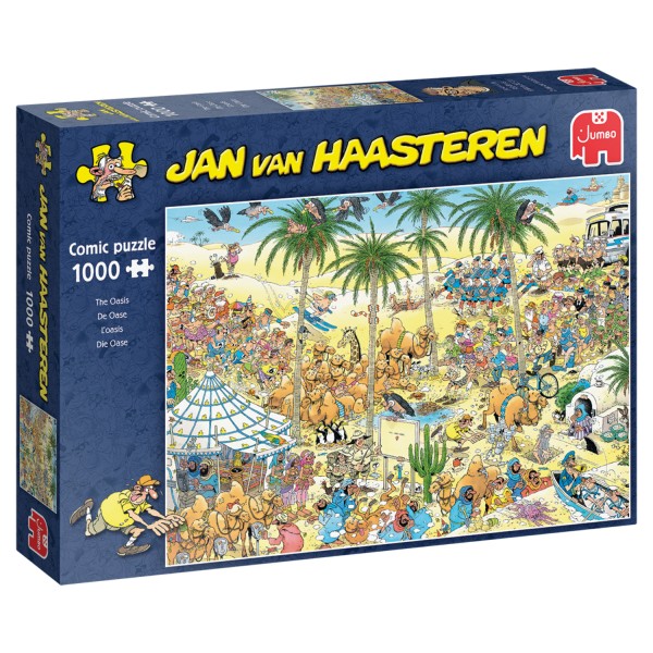 Sandalen altijd contant geld Jumbo puzzel Jan Van Haasteren De oase (1000)