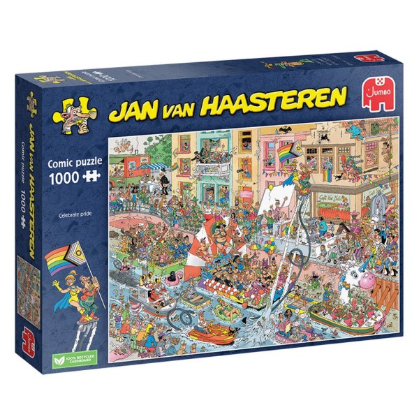 Jan Van Haasteren Puzzel Celebrate Pride 1000 Stukjes