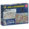 Jumbo puzzel Jan van Haasteren ruimte en film 2x1000