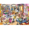 Jumbo Puzzel Wasgij Mystery 23 Trimsalon Kwispel! (1000)