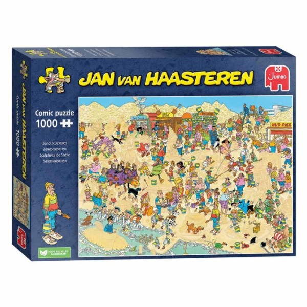 Jumbo JvH puzzel zandsculpturen 1000pcs