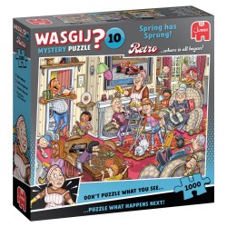 Jumbo Puzzel Wasgij Retro Mystery 10 Voorjaars Schoonmaak (1000)