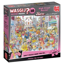 Jumbo Puzzel Wasgij Retro Destiny 10 Chaos In De Winkelstraat (1000)