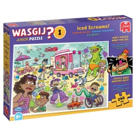Jumbo Puzzel Wasgij Junior 1 Ijskoude Kreten (240)