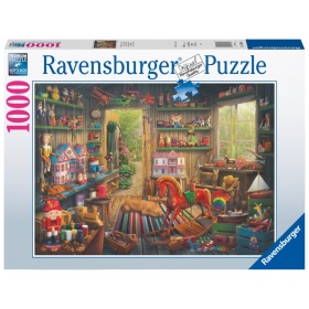 Vergroot Ravensburger Puzzel Nostalgisch Speelgoed 1000 Stukjes Ravensburger Puzzel Nostalgisch Speelgoed 1000 Stukjes