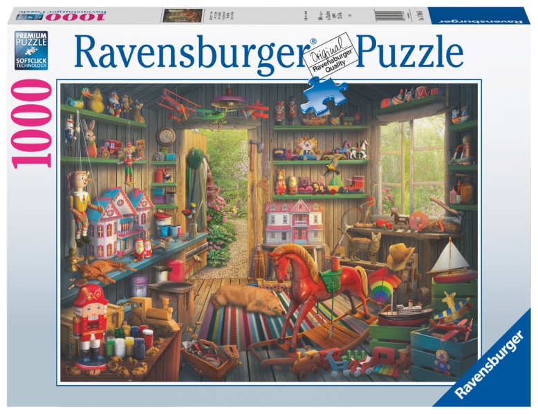 Ravensburger puzzel 1000 stukjes speelgoed van vroeger