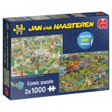 Jan Van Haasteren Puzzel BBQ + Food Market 2x1000 Stukjes